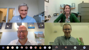 A virtual staff meeting