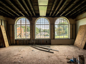 Memorial Junior High School Arched Windows